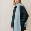 Cashmere Scarf In Light Grey Melange
