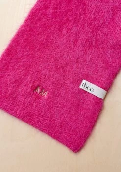 Mohair & Wool Scarf In Mint -Cozy Scarves Shop MohairEmbroidery 625b10fd af35 40b9 9931 cebd28569b10