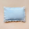 Pair Of Cotton & Linen Pillowcases In Blue