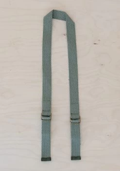 Recycled Picnic Shoulder Strap -Cozy Scarves Shop SPSOLRP RecycledLongShoulderPicnicStrapinOlive 2