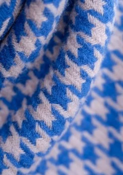 Lambswool Blanket Scarf In Slate Houndstooth -Cozy Scarves Shop STLHTSL11 LambswoolBlanketScarfinSlateHoundstooth 4 019777c3 f2e0 49b4 95b3 6c2bed016926